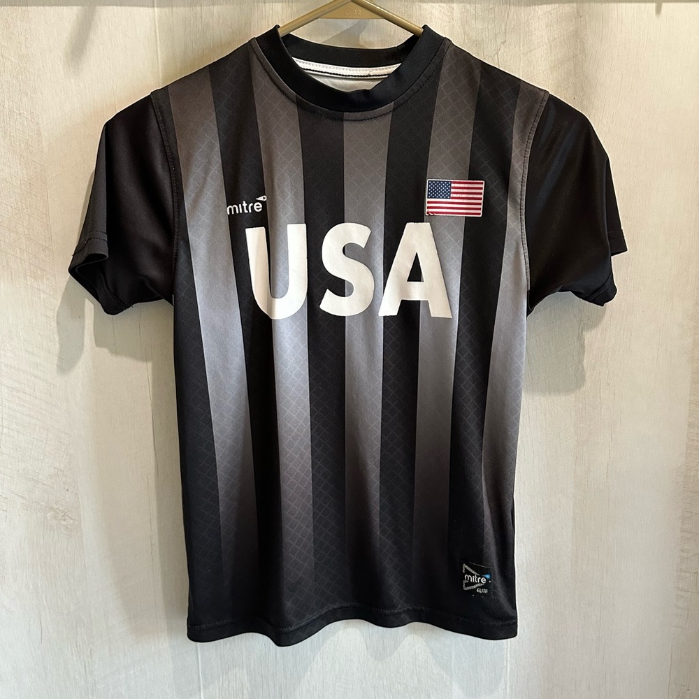 Mitre Gray Sports Shirt Size 8